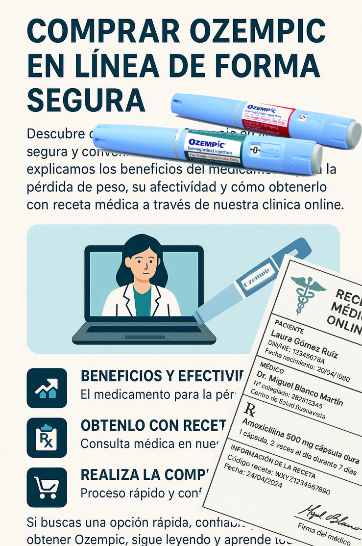 Comprar Ozempic sin receta en línea